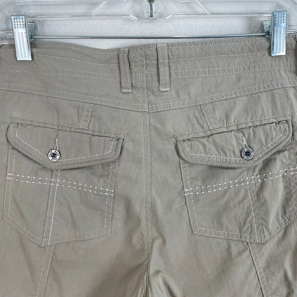 Kuhl Womens Size 6 Tan Shorts Lightweight Outdoors Hiking Camping 5.5" Inseam - Picture 5 of 9
